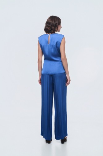 Μπλούζα αμάνικη με δέσιμο μπροστά 