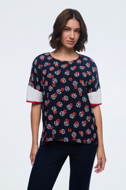 Μπλούζα κοντομάνικη απο βισκόζη ecovero 