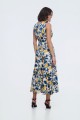 Φόρεμα από βισκόζη με εντυπωσιακό print 