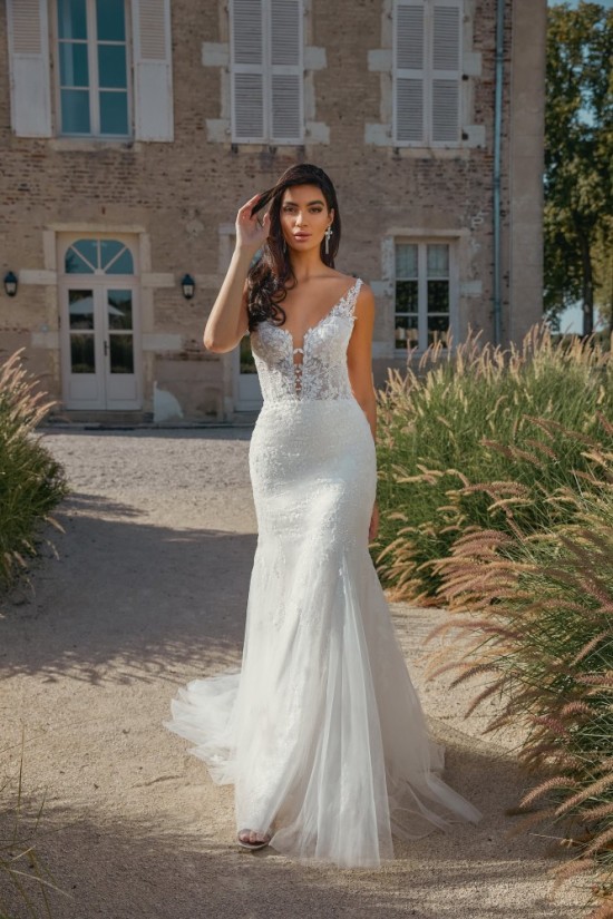 MERMAID, SLIM LINE WEDDING DRESS