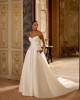 WEDDIND DRESS A LINE, MIKADO