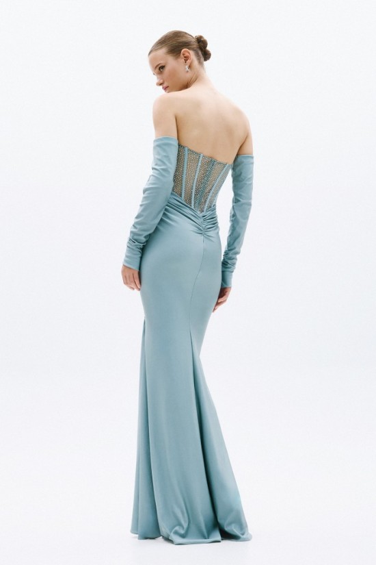 ALLURE ΦΟΡΕΜΑ ΜΑΚΡΥ  ΒΡΑΔΙΝΟ