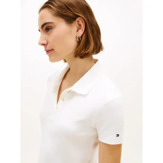 TOMMY HILFIGER POLO ΜΕ ΧΡΥΣΟ ΚΟΥΜΠΙ