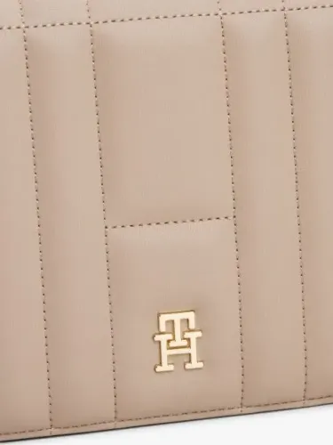 TOMMY HILFIGER Τσάντα Χιαστί Καπιτονέ Με Μονόγραμμα TH