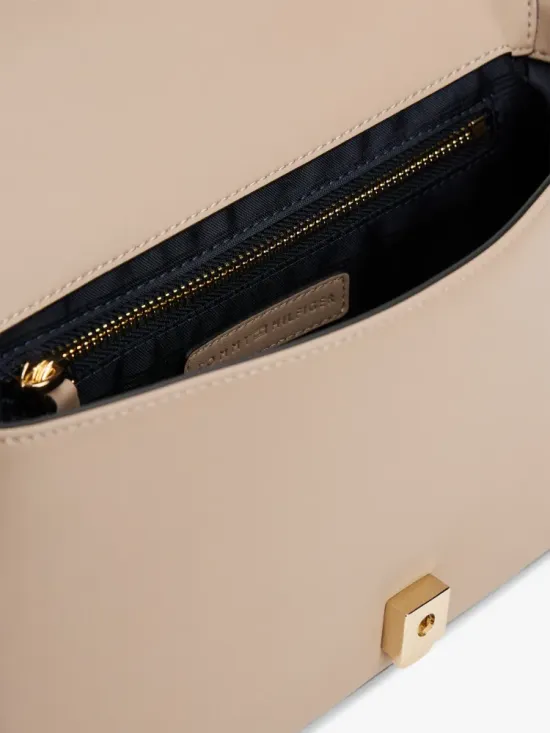 TOMMY HILFIGER Τσάντα Χιαστί Καπιτονέ Με Μονόγραμμα TH