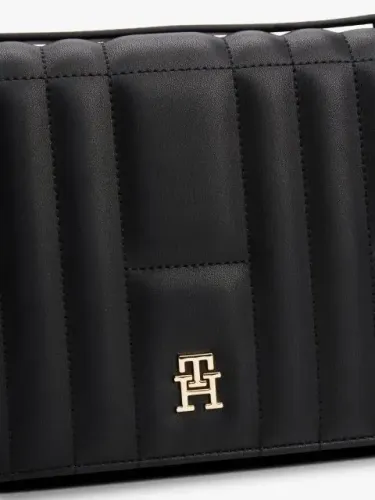 TOMMY HILFIGER Τσάντα Χιαστί Καπιτονέ Με Μονόγραμμα TH