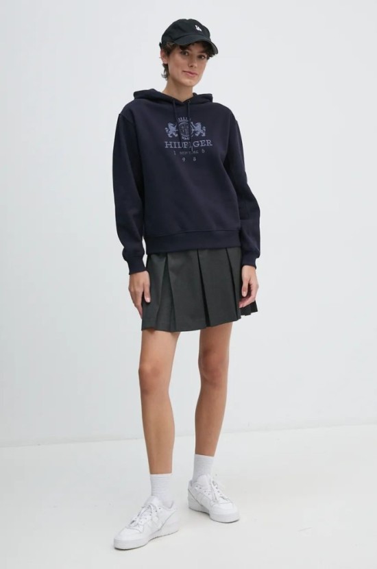 Tommy Hilfiger Hoody Με Κεντητό Λογότυπο