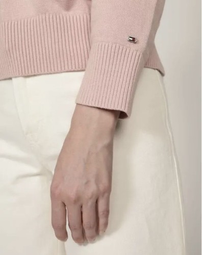   PINK CREW NECK JUMPER