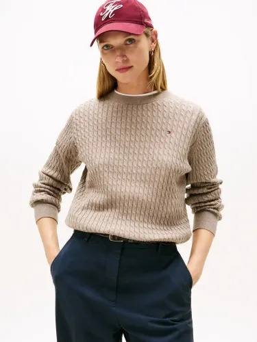 TOMMY HILFIGER Πουλόβερ Με Cable Πλέξη