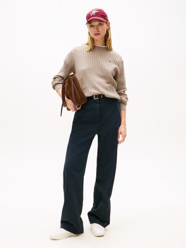 TOMMY HILFIGER Πουλόβερ Με Cable Πλέξη