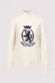 TH Crest Μάλλινο Πουλόβερ Με Mock Λαιμόκοψη