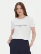 TOMMY HILFIGER ΛΕΥΚΟ T-SHIRT REGULAR FIT