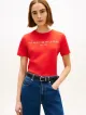 TOMMY HILFIGER T-SHIRT ΑΝΕΤΗ ΓΡΑΜΜΗ