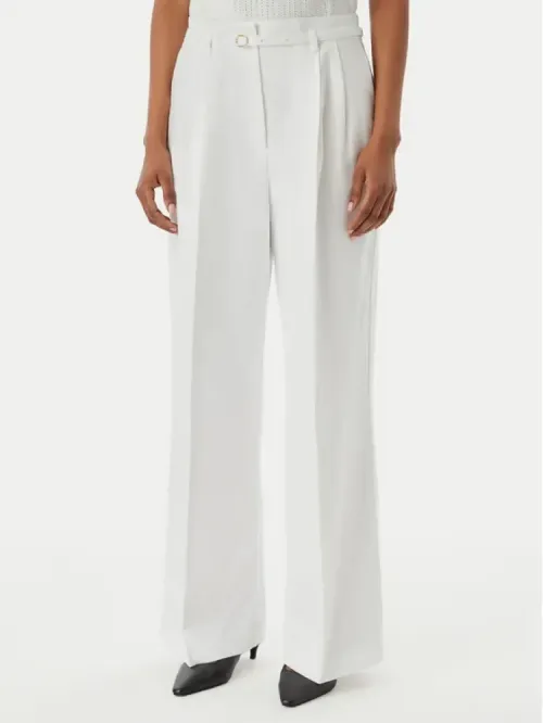 TOMMY HILFIGER ΠΑΝΤΕΛΟΝΙ ΥΦΑΣΜΑΤΙΝΟ WIDE LEG