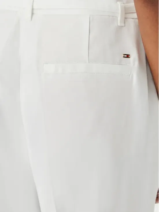 TOMMY HILFIGER ΠΑΝΤΕΛΟΝΙ ΥΦΑΣΜΑΤΙΝΟ WIDE LEG