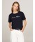 TOMMY HILFIGER T-SHIRT ΑΝΕΤΗ ΓΡΑΜΜΗ