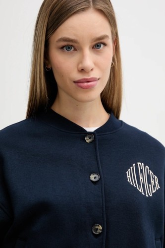 TOMMY HILFIFER  FLEECE ΖΑΚΕΤΑ BOMBER