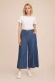 ΤΖΙΝ ZIP CULOTTE