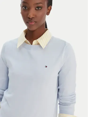 TOMMY HILFIGER ΠΟΥΛΟΒΕΡ ΓΑΛΑΖΙΟ REGULAR FIT