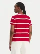 TOMMY HILFIGER T-SHIRT ΑΝΕΤΗ ΓΡΑΜΜΗ