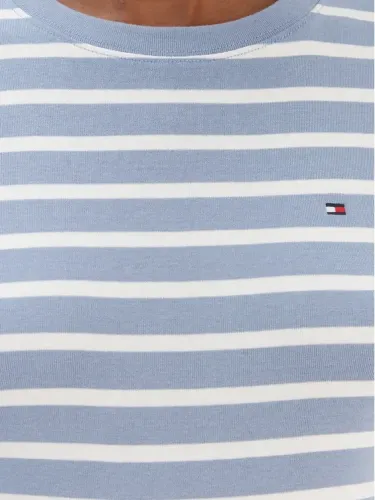 TOMMY HILFIGER T-SHIRT ΣΤΕΝΗ ΓΡΑΜΜΗ