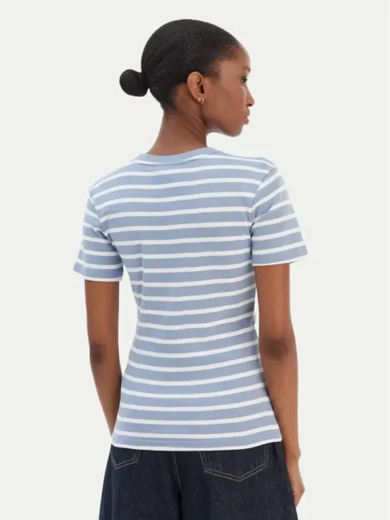 TOMMY HILFIGER T-SHIRT ΣΤΕΝΗ ΓΡΑΜΜΗ