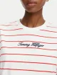 TOMMY HILFIGER T-SHIRT ΑΝΕΤΗ ΓΡΑΜΜΗ