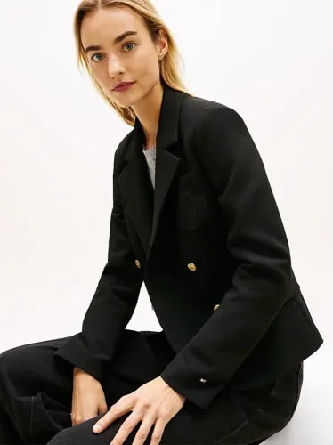 TOMMY HILFIGER ΣΑΚΑΚΙ ΜΑΥΡΟ ΜΕ ΧΡΥΣΟ ΚΟΥΜΠΙ ΣΕ ΣΤΕΝΗ ΓΡΑΜΜΗ