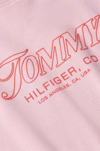 TOMMY HILFIGER ΡΟΖ T-SHIRT REGULAR FIT