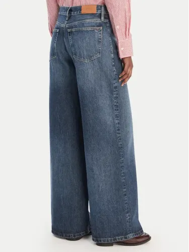 Tommy Hilfiger - Τζiν παντελονι WIDE LEG ψηλόμεσο