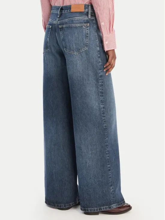 Tommy Hilfiger - Τζiν παντελονι WIDE LEG ψηλόμεσο