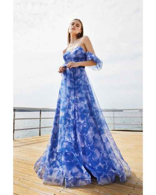 ΦΟΡΕΜΑ ΜΑΚΡΥ FLORAL 