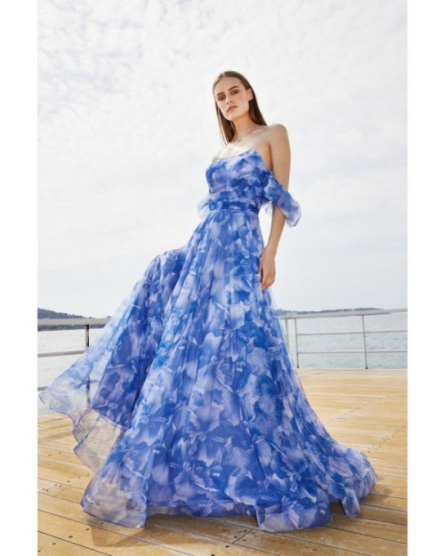 ΦΟΡΕΜΑ ΜΑΚΡΥ FLORAL 