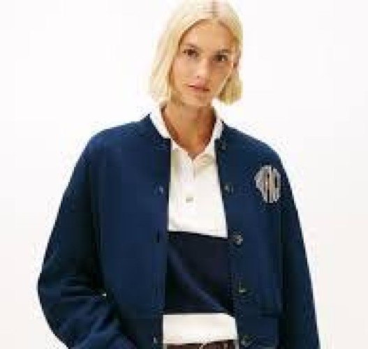 Flex Fleece Logo Relaxed Bomber Cardigan