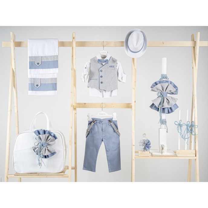 Σετ βάπτισης Piccolino Gustavo Light Blue