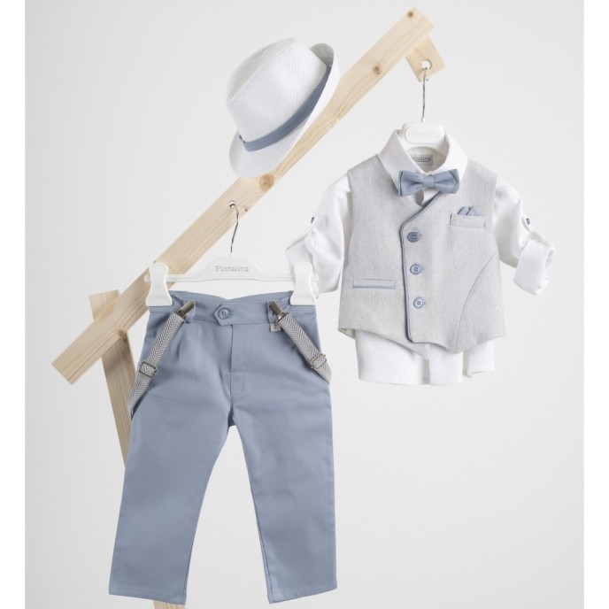 Σετ βάπτισης Piccolino Gustavo Light Blue